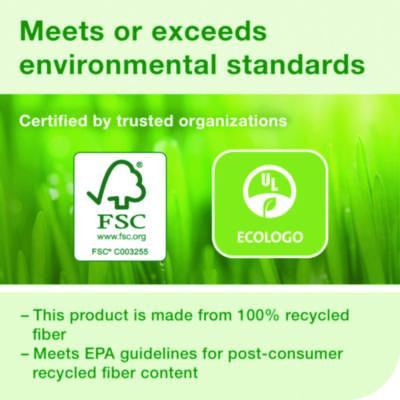 Advanced Bath Tissue, Septic Safe, 2-Ply, White, 500 Sheets/Roll, 80 Rolls/Carton