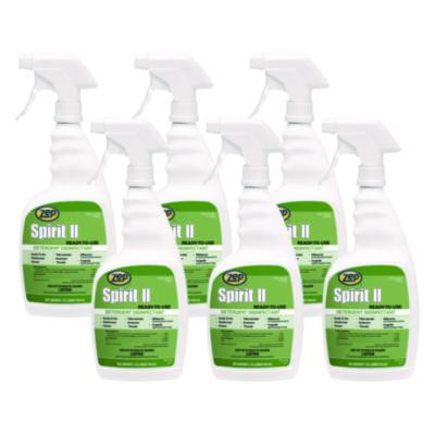 Spirit Ii Ready-To-Use Disinfectant, Citrus Scent, 32 Oz Spray Bottle, 12/Carton