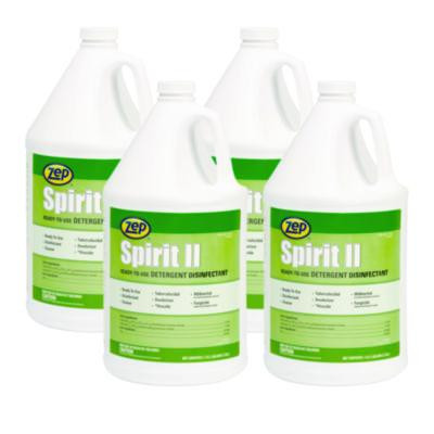 Spirit Ii Ready-To-Use Disinfectant, Citrus Scent, 1 Gal Bottle, 4/Carton