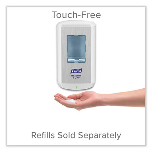 Cs8 Soap Dispenser, 1,200 Ml, 5.79 X 3.93 X 10.31, White
