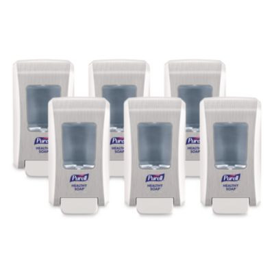 Fmx-20 Soap Push-Style Dispenser, 2,000 Ml, 6.5" x 4.68" x 11.66", White, 6/Carton