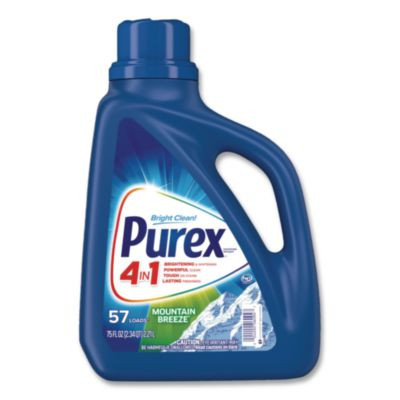 Liquid Laundry Detergent, Mountain Breeze Scent, 75 Oz Bottle, 6/Carton