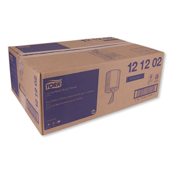 Advanced Centerfeed Hand Towel, 2-Ply, 8.25 X 11.8, White, 610/Roll, 6/Carton