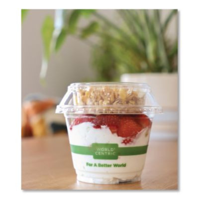 Pla Clear Cold Cups, Flat Style, 2 Oz, Plastic, Clear, 2,000/Carton