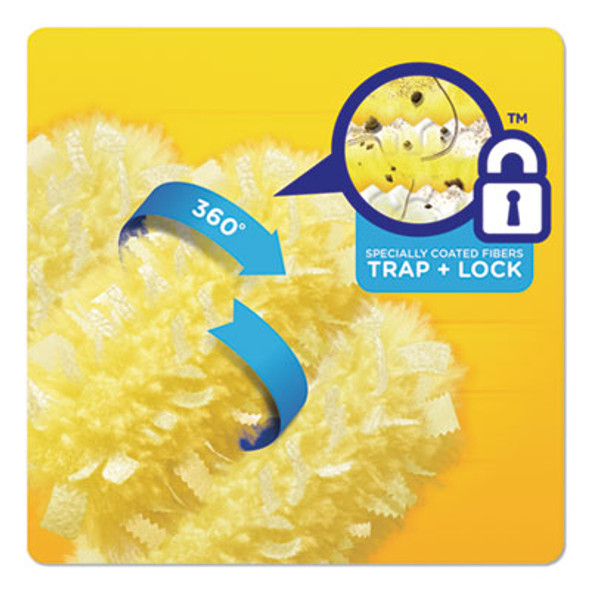 Heavy Duty Dusters With Super Extender Handle, 6 Ft Handle, 1 Handle/4 Dusters, 4/Carton