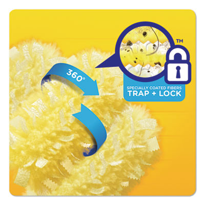 Heavy Duty Dusters With Super Extender Handle, 6 Ft Handle, 1 Handle/4 Dusters, 4/Carton