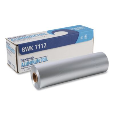 Standard Aluminum Foil Roll, 63 Gauge, 12" x 1,000 Ft