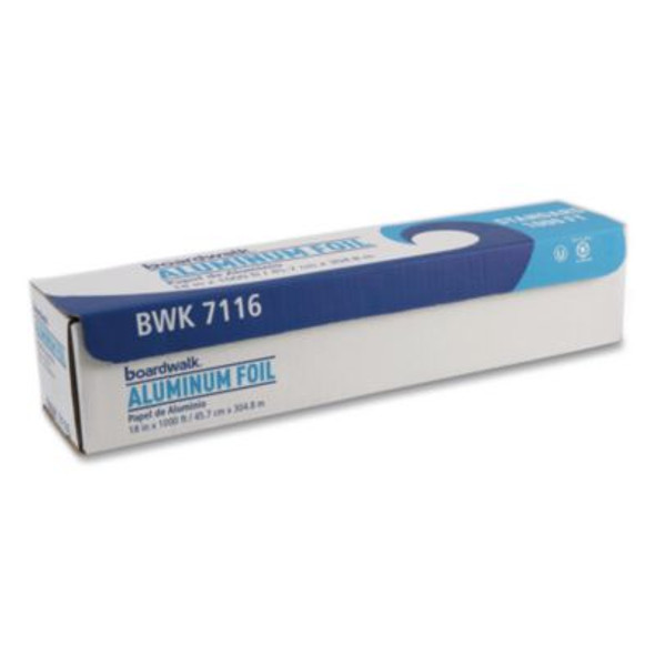 Standard Aluminum Foil Roll, 63 Gauge, 18" x 1,000 Ft