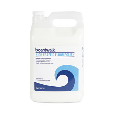 High Traffic Floor Polish, Apply 3 To 5 Coats Per Application, 1 Gal Bottle