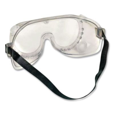 Chemical-Splash Goggles, Indirect Venting, Otg, Clear Lens, Clear Frame