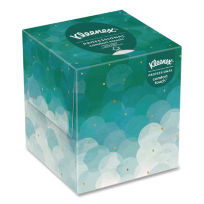 Professional Facial Tissue, Pop-Up Box, 2-Ply, White, 90 Sheets/Box, 36 Boxes/Carton