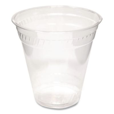 Kal-Clear Pet Cold Drink Cups, Squat, 12 Oz To 14 Oz, Plastic, Clear, 50/Sleeve, 20 Sleeves/Carton