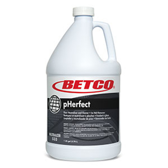 Betco 53304-00 pHerfect Floor Neutralizer/Cleaner (4 - 1 GAL Bottles)