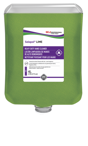 SC Johnson – LIM4LTR - Solopol® Lime 4L Cartridge, 4/case
