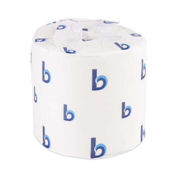 One-Ply Toilet Tissue, Septic Safe, White, 1,000 Sheets/Roll, 96 Rolls/Carton