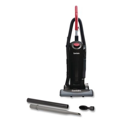 Force Quietclean Upright Vacuum Sc5815d, 15" Cleaning Path, Black