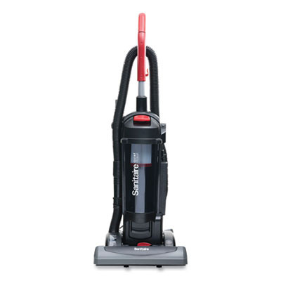 Force Quietclean Upright Vacuum Sc5845D, 15" Cleaning Path, Black