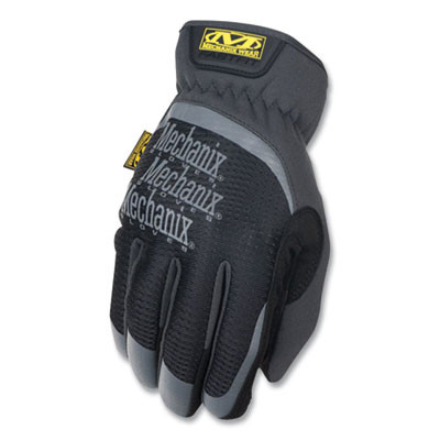 Fastfit Work Gloves, Xx-Large, Black, Pair