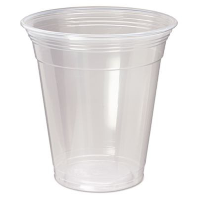 Nexclear Polypropylene Drink Cups, 12 To 14 Oz, Plastic, Clear, 50/Bag, 20 Bags/Carton