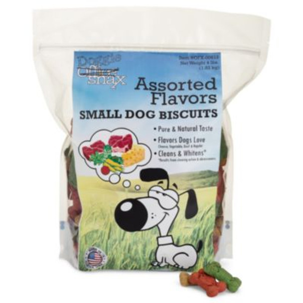 Doggie Biscuits, Assorted, 4 Lb Bag