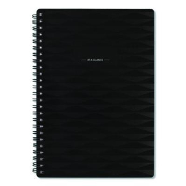 Elevation Academic Weekly/Monthly Planner, 8.5 x 5.5, Black Cover, 12-Month (July To June): 2024 To 2025