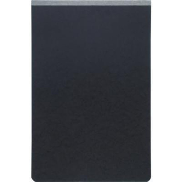 Pressboard Report Cover With Tyvek Reinforced Hinge, Two-Piece Prong Fastener, 3" Capacity, 11 x 17, Black/Black