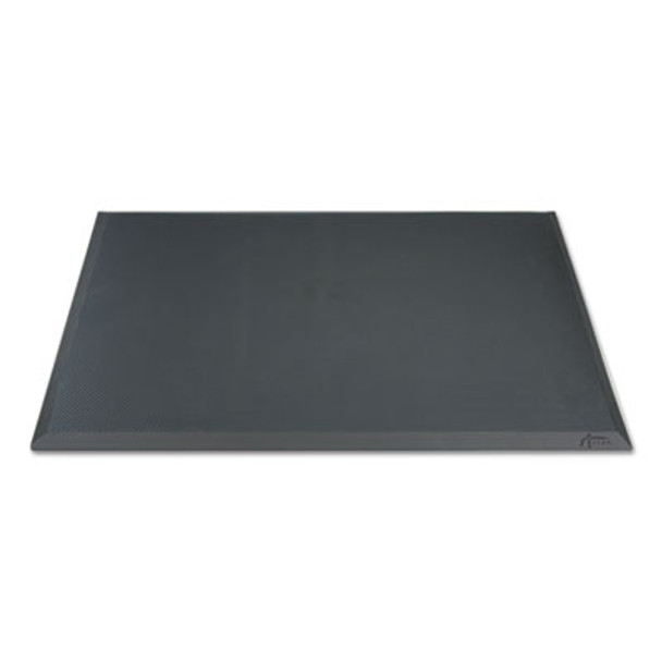 Alera Adaptivergo Anti-Fatigue Mat, Rectangular, Black Molded Grid Surface, 19.4" x 33.2"