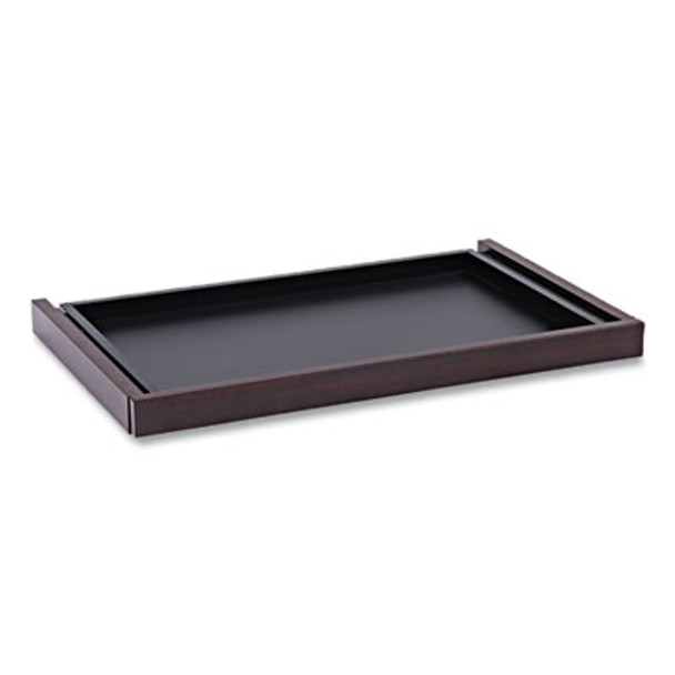 Alera Valencia Series Center Drawer, Laminate, 24.5w x 15d x 2h, Mahogany
