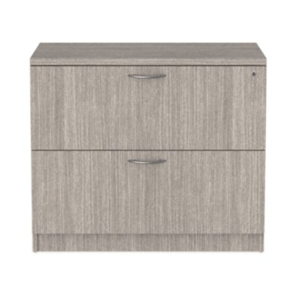Alera Valencia Series Lateral File, 2 Legal/Letter-Size File Drawers, Gray, 34" x 22.75" x 29.5"