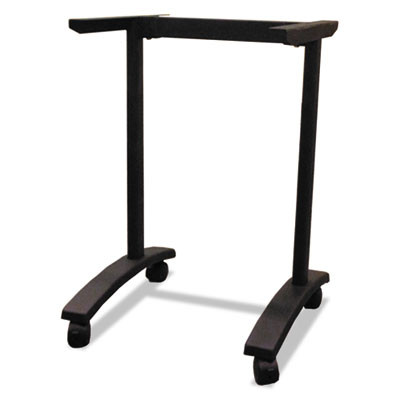 Alera Valencia Series Training Table T-Leg Base, 24.5w X 19.75d X 28.5h, Black