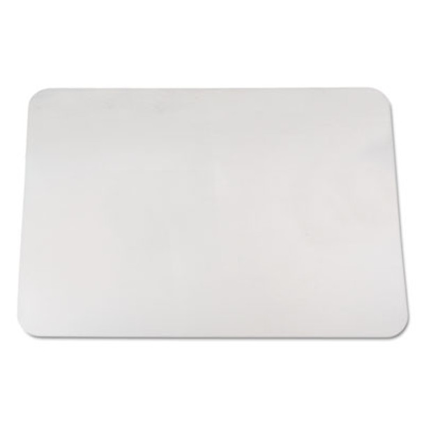 Krystalview Desk Pad With Antimicrobial Protection, Glossy Finish, 36" x 20", Clear