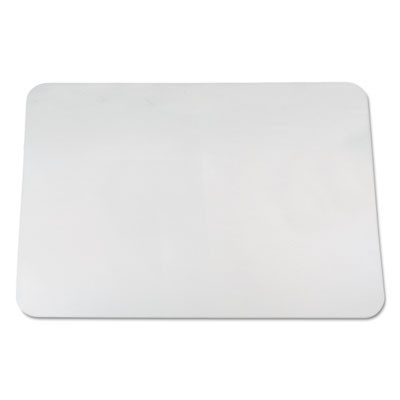 Krystalview Desk Pad With Antimicrobial Protection, Glossy Finish, 38" x 24", Clear