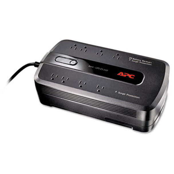 Be650G1 Back-Ups Es 650 Battery Backup System, 8 Outlets, 650 Va, 340 J