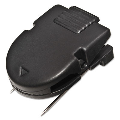 Wall Clips For Fabric Panels, 40 Sheet Capacity, Black, 50/Box