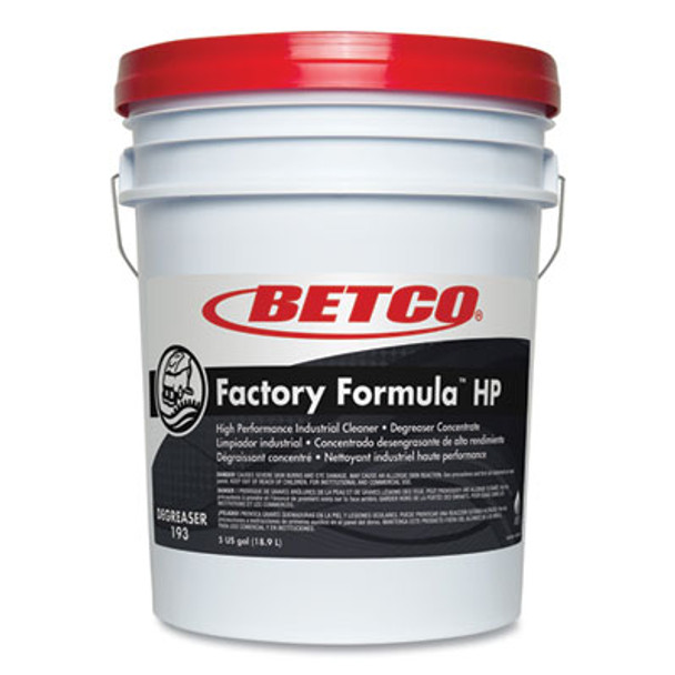 Factory Formula Hp Cleaner Degreaser, 5 Gal Bucket