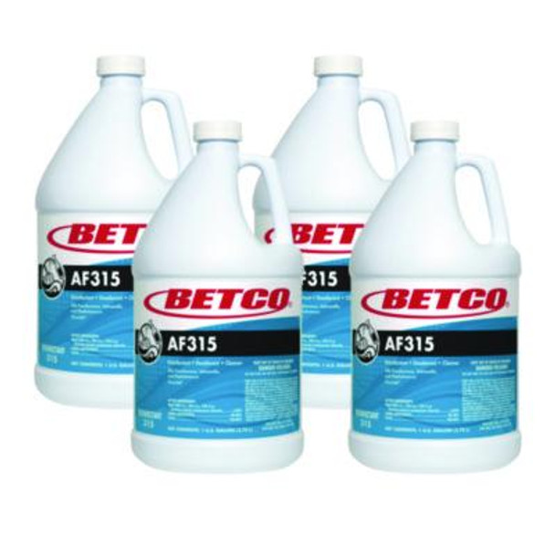 Af315 Disinfectant Cleaner, Citrus Floral Scent, 1 Gal Bottle, 4/Carton