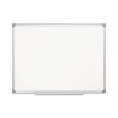 Earth Silver Easy Clean Magnetic Dry Erase Boards, 48" x 36", White Surface, Satin Aluminum Frame