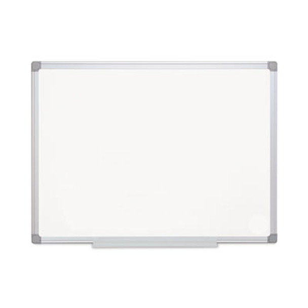 Earth Gold Ultra Magnetic Dry Erase Boards, 36" x 48", White Surface, Satin Aluminum Frame