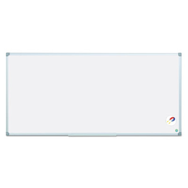 Earth Gold Ultra Magnetic Dry Erase Boards, 96 x 48, White Surface, Silver Aluminum Frame