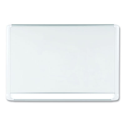 Gold Ultra Magnetic Dry Erase Boards, 48" x 36", White Surface, White/Natural Aluminum Frame
