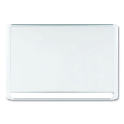 Gold Ultra Magnetic Dry Erase Boards, 72" x 48", White Surface, White/Natural Aluminum Frame