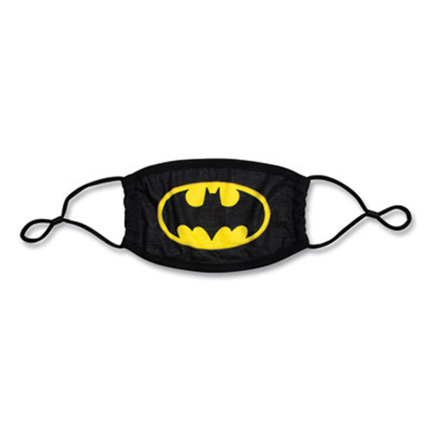 Cloth Face Mask, Batman Logo Print, Cotton/Polyester/Spandex, Adult
