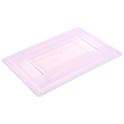 Storplus Polycarbonate Food Storage Container Lid, 18 x 26 x 1.28, Clear, Plastic