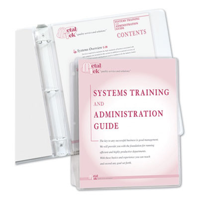 Polypropylene Sheet Protectors, Heavy-Duty, Side: 3-Hole Punched, Top Load 8.5 x 11 Insert, Clear Front, 50/Box