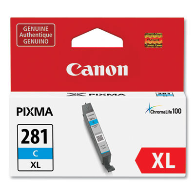 2038c001 (Cli-281) Chromalife100 Ink, Blue