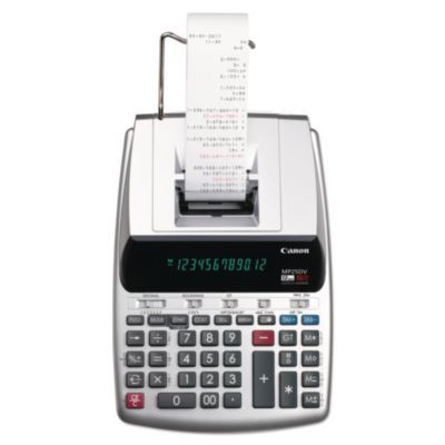 Mp25Dv 12-Digit Ribbon Printing Calculator, Black/Red Print, 4.3 Lines/Sec