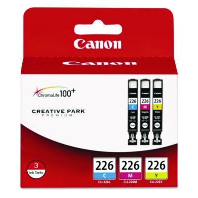 4547b005 (Cli-226) Ink, Cyan/Magenta/Yellow, 3/Pack