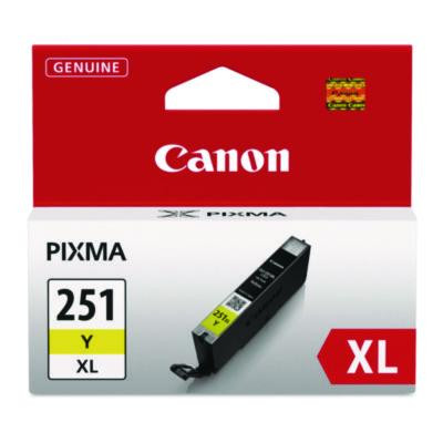 6451b001 (Cli-251Xl) Chromalife100+ High-Yield Ink, 695 Page-Yield, Yellow