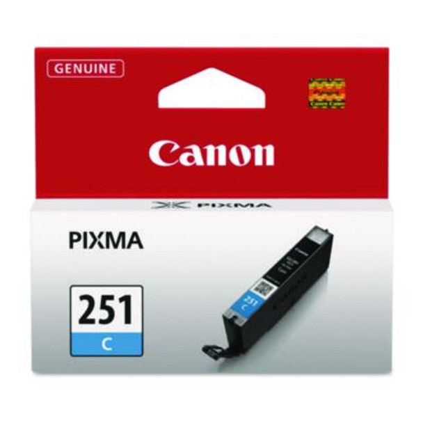 6514b001 (Cli-251) Chromalife100+ Ink, 304 Page-Yield, Cyan