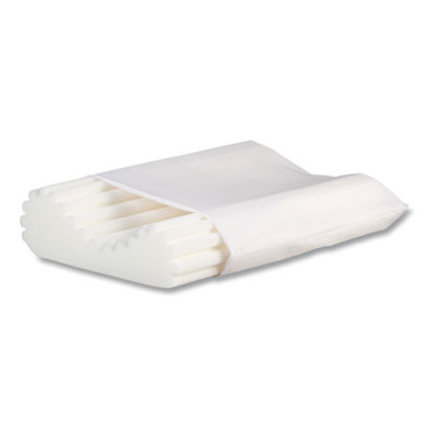 Econo-Wave Pillow, Standard, 22 X 5 X 15, White